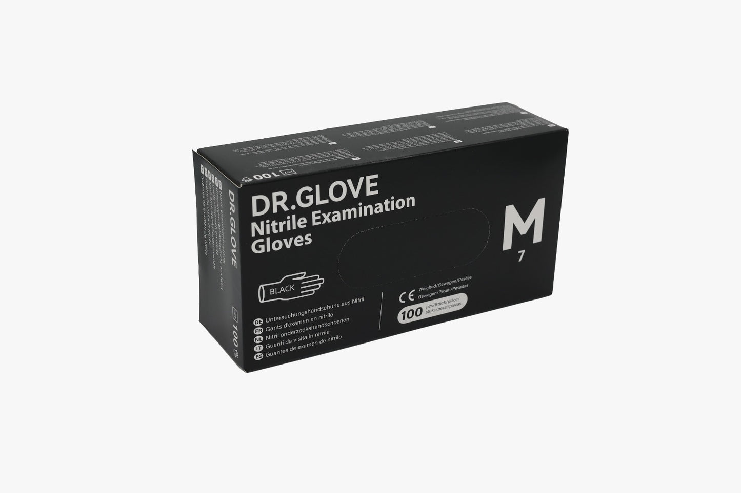 Dr Glove Nitril, schwarz, 100 Stück