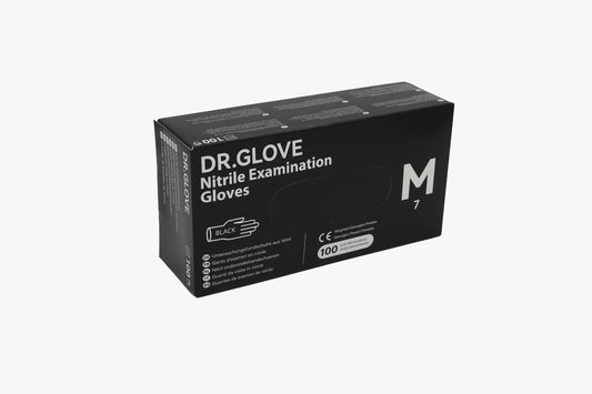 Dr Glove Nitril, schwarz, 100 Stück